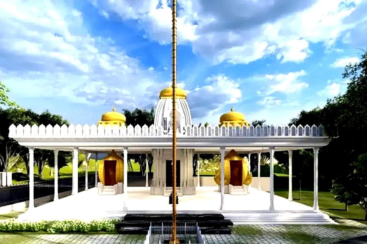 3D प्रिंटेड मंदिर