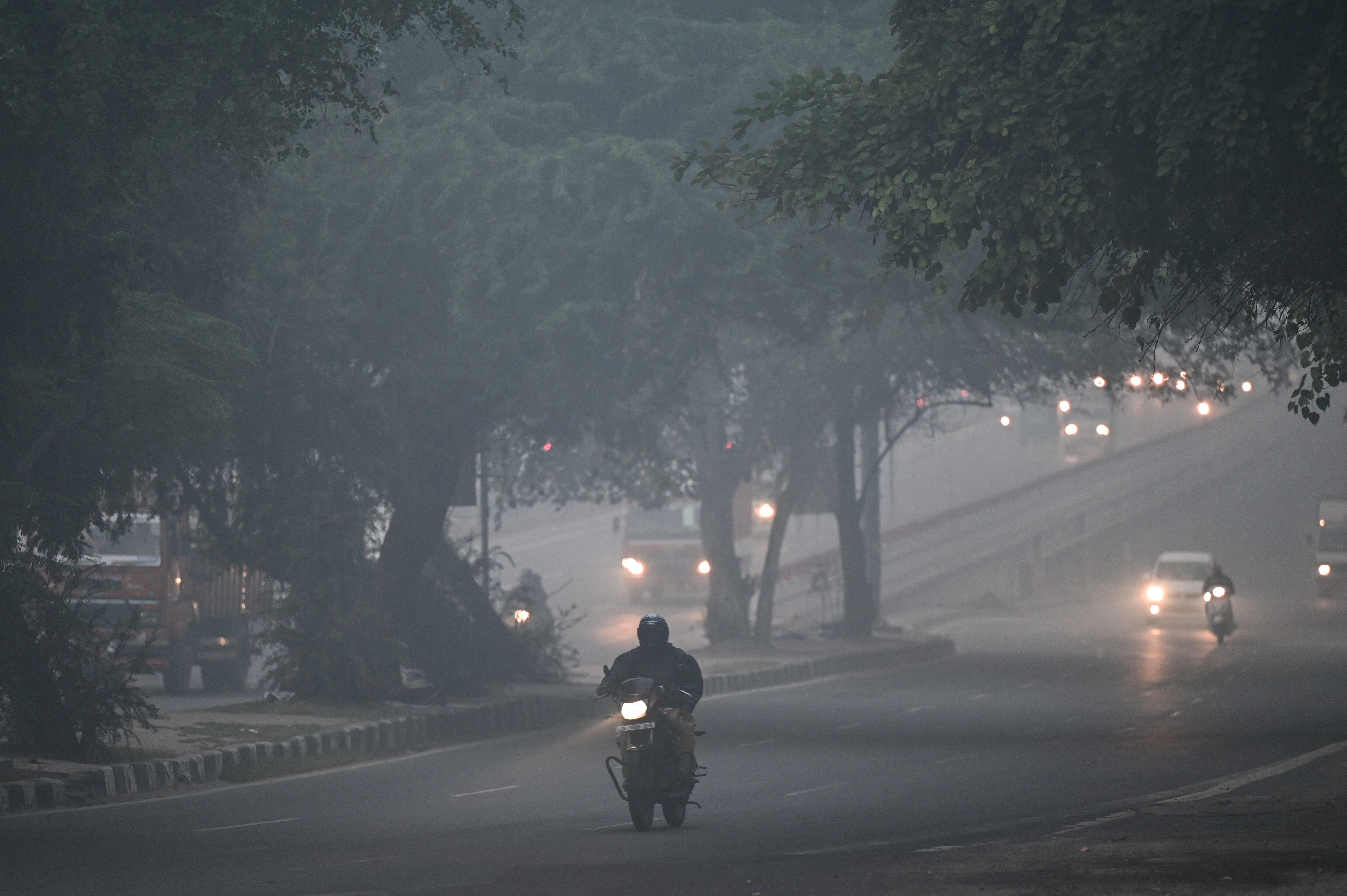 Delhi fog