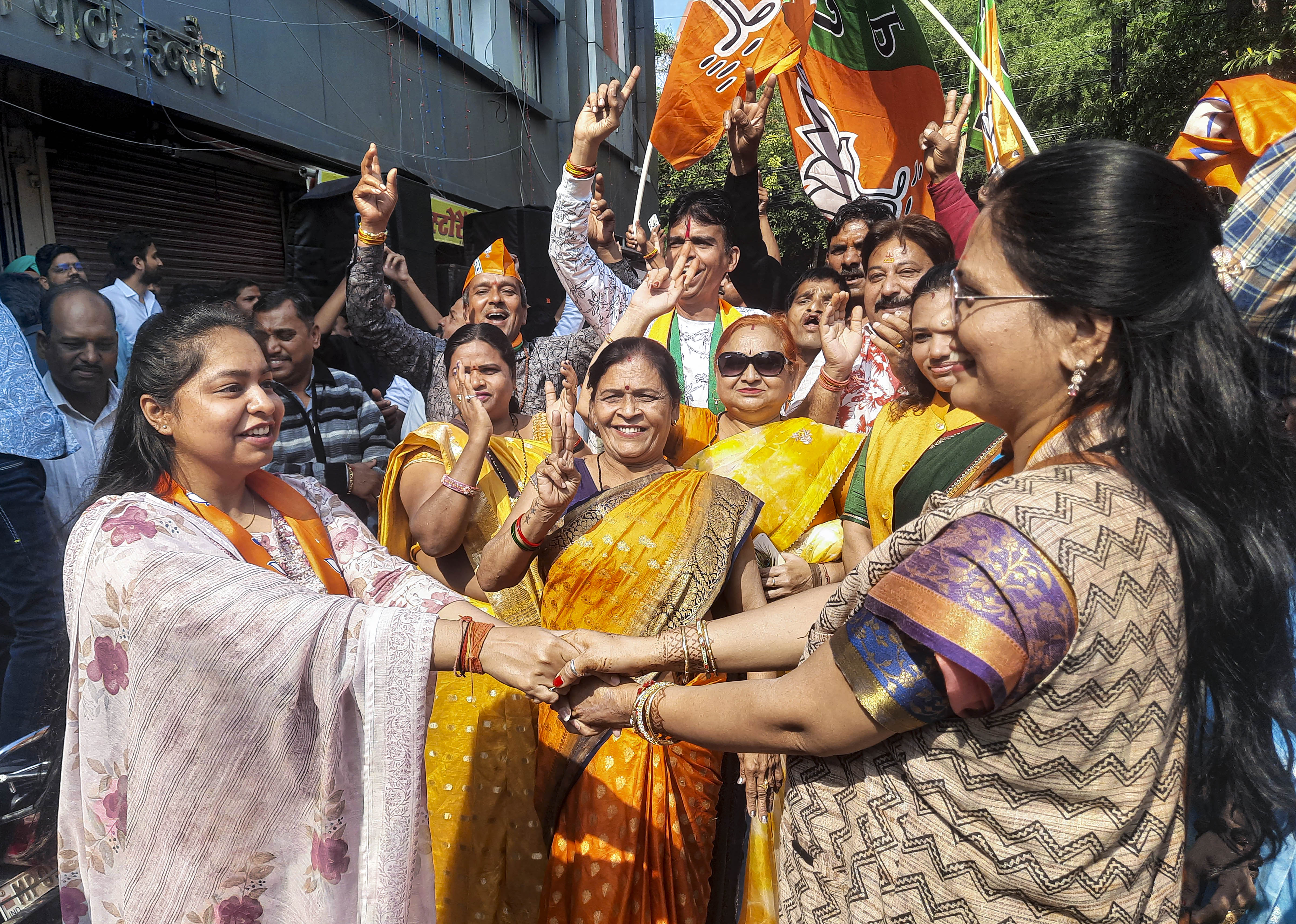 इंदौर में जश्न