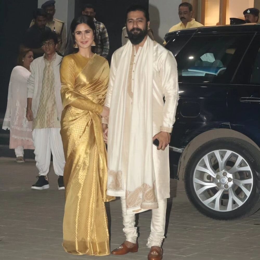 एक्ट्रेस कैटरीना कैफ और एक्टर विक्की कौशल