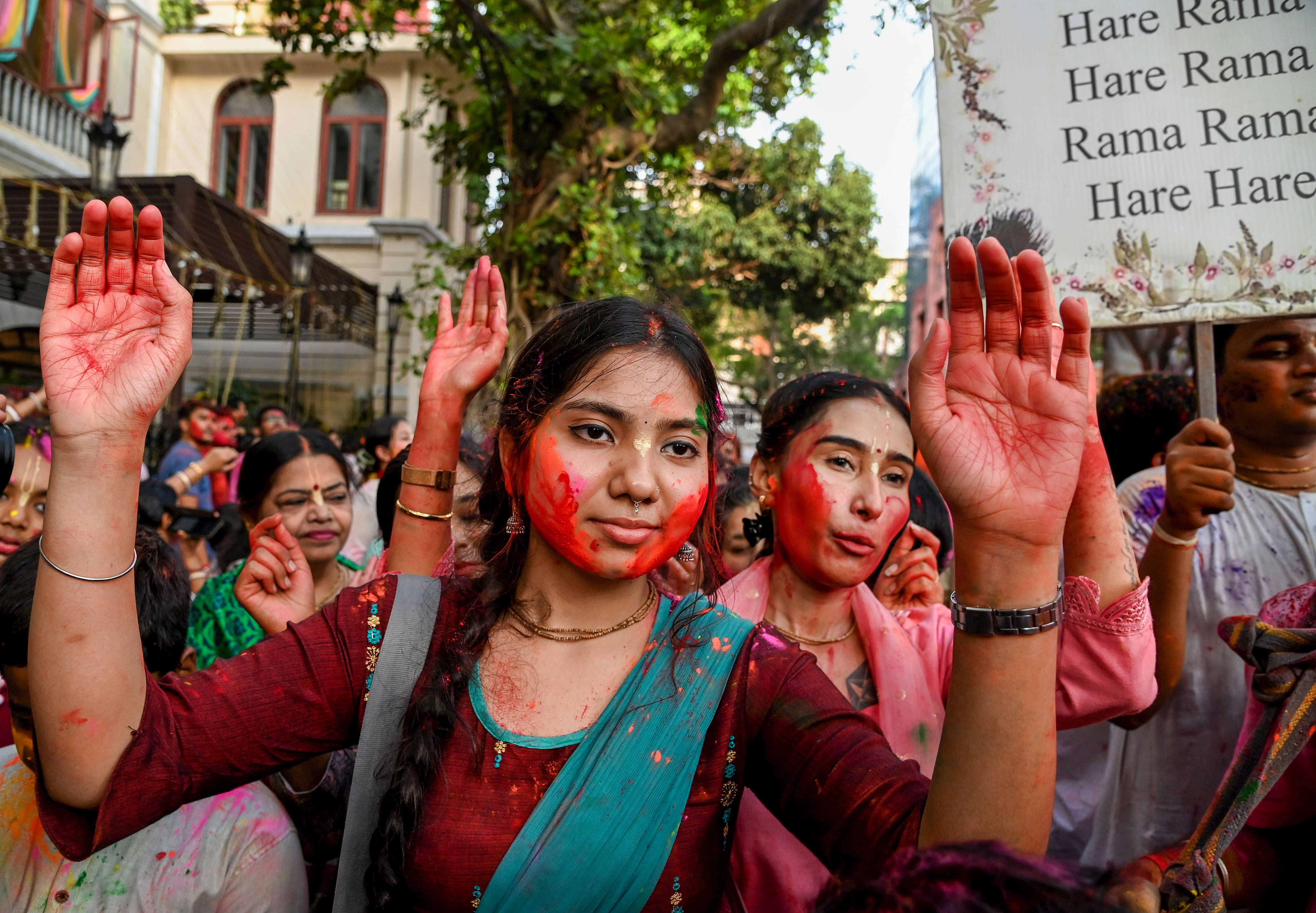 कोलकाता में होली (Photo/PTI)