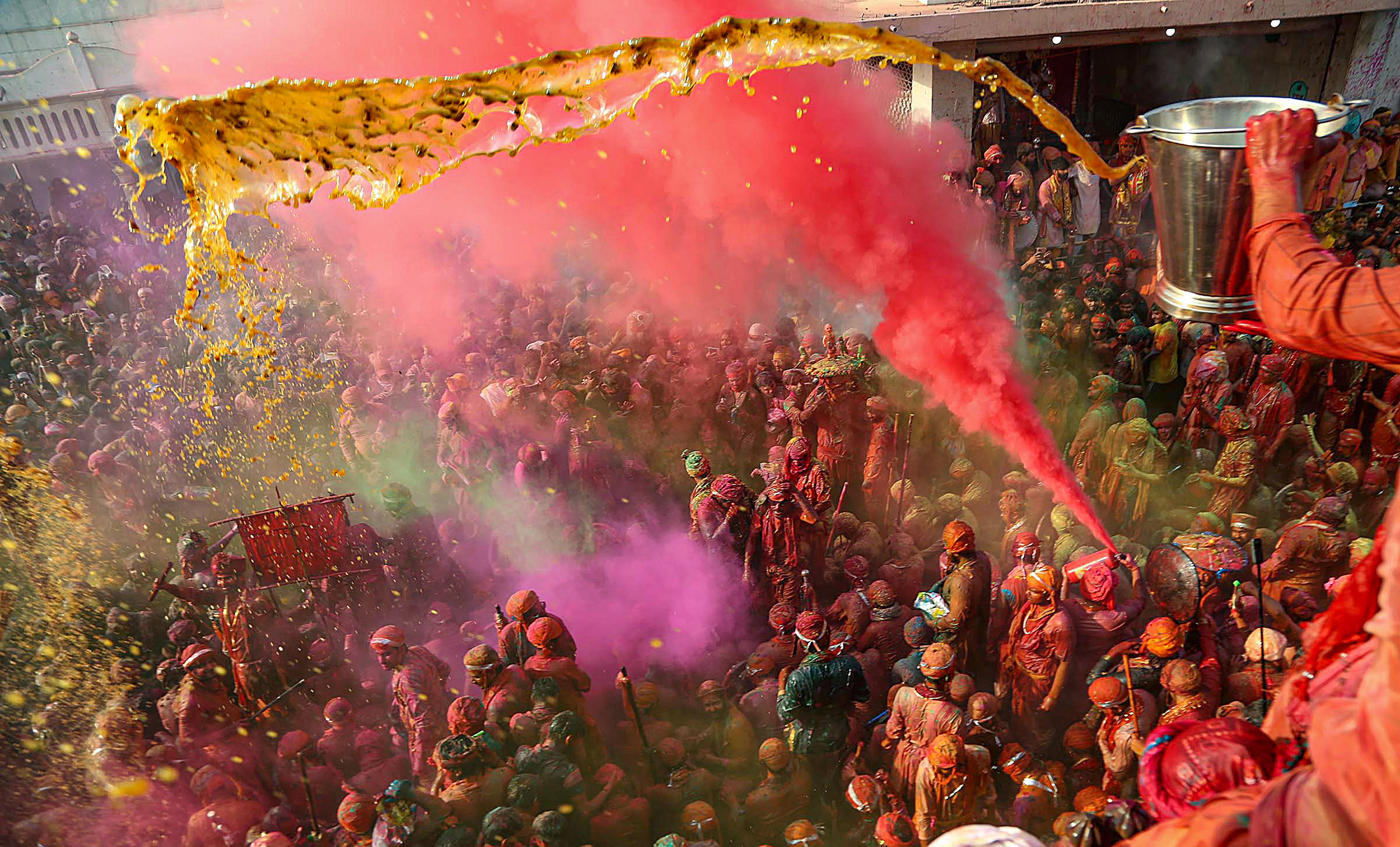 Lathmaar Holi (Photo/PTI)