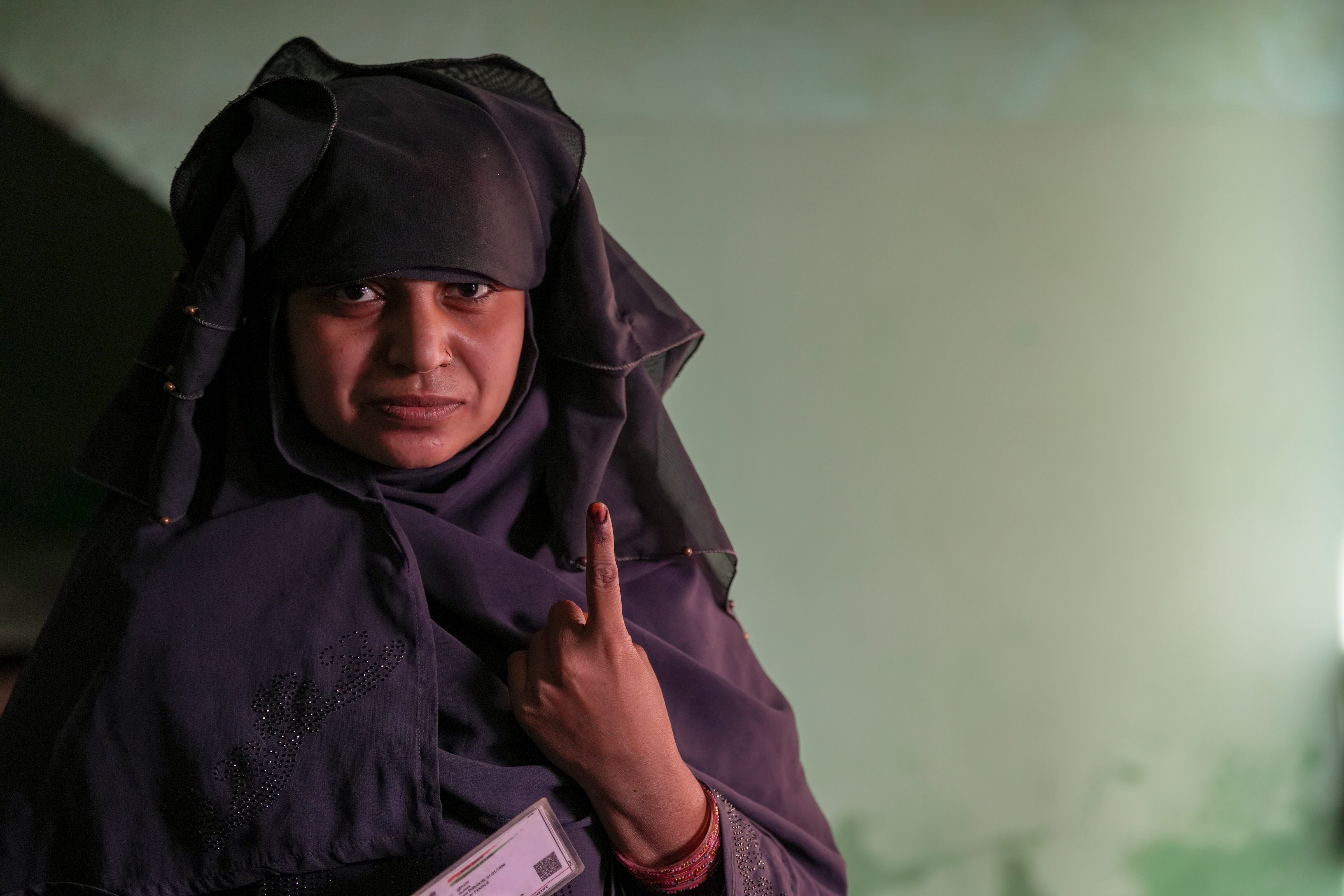 मुस्लिम महिला वोटर्स में उत्साह (Photo/PTI)