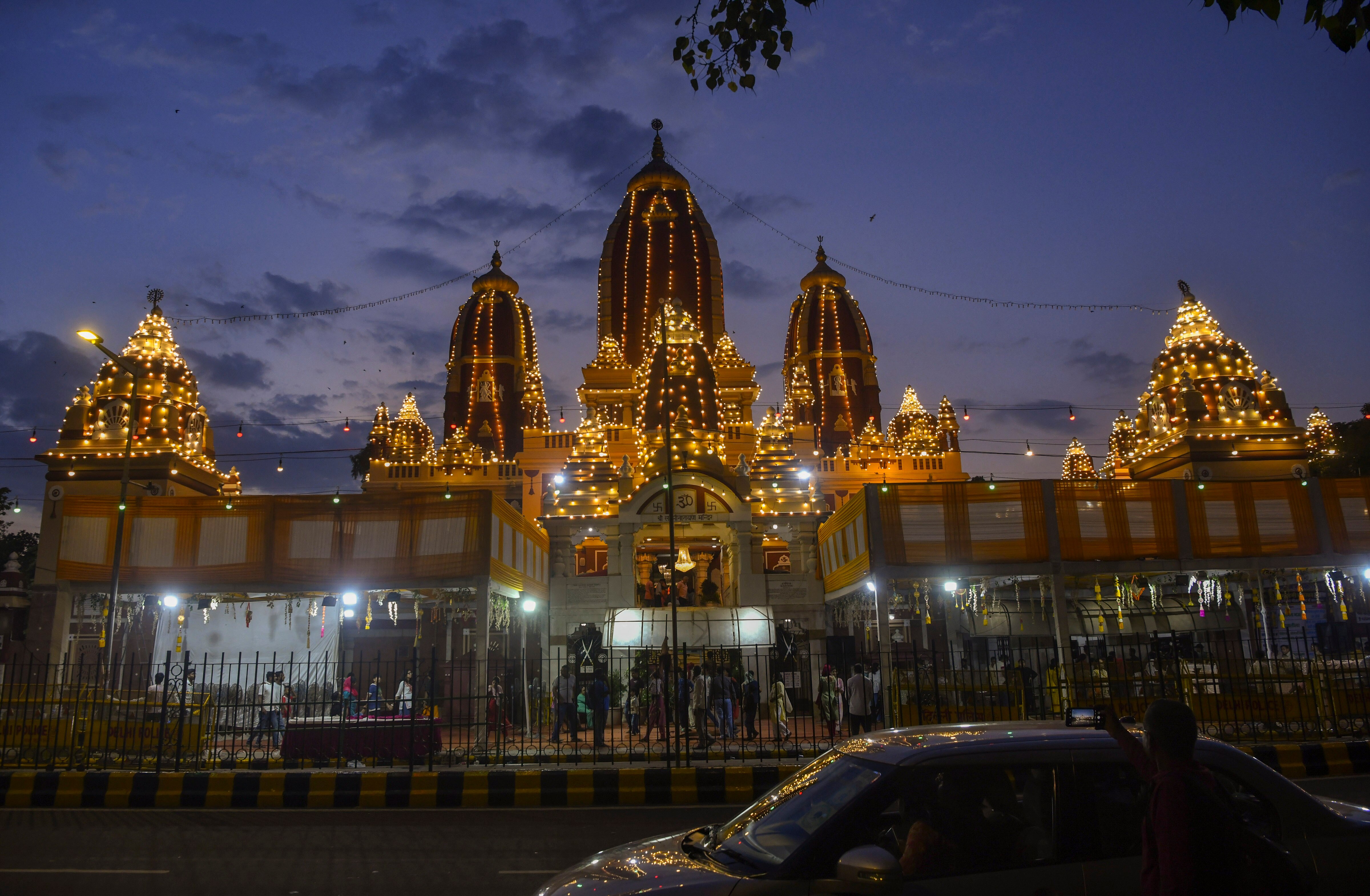दिल्ली का बिड़ला मंदिर (Photo/PTI)
