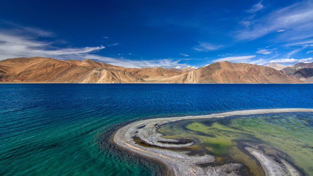 Pangong Lake Route