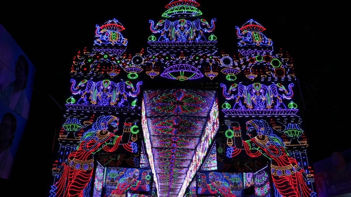 पूजा पंडाल