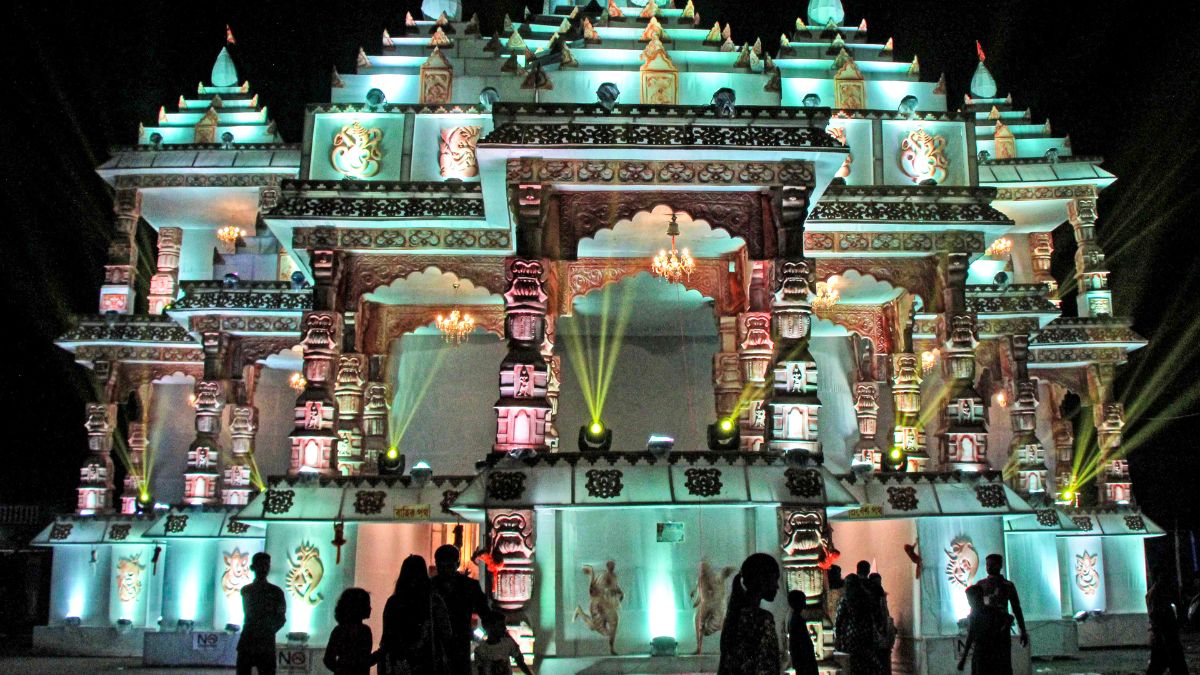 पूजा पंडाल