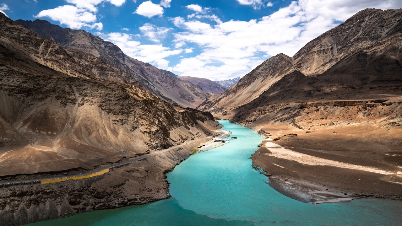 River Sangam in India