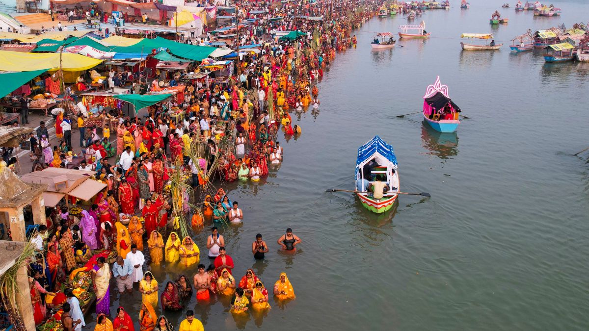 जबलपुर में छठ पूजा