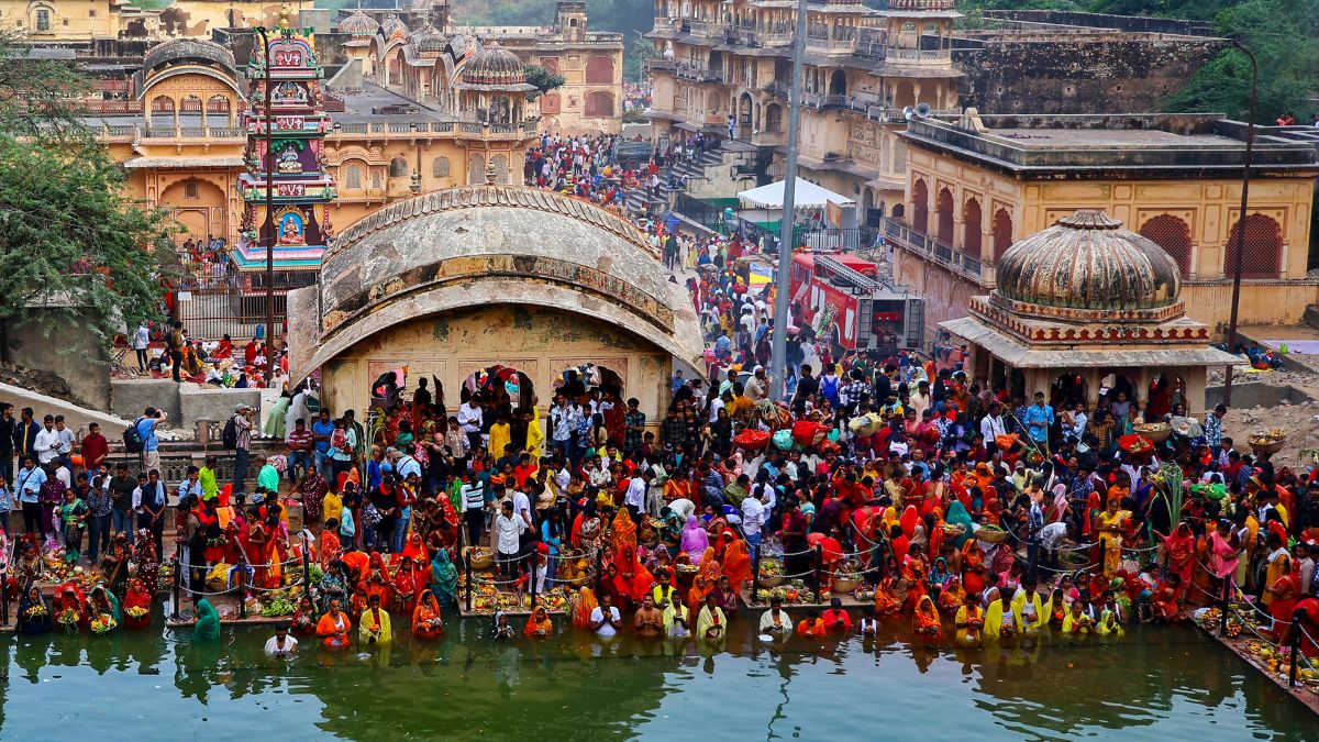 जयपुर में छठ पूजा