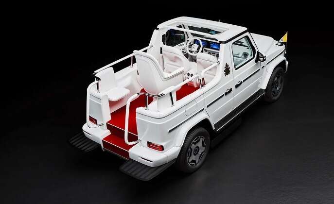 Pope Francis New Car (Photo/Mercedes-Benz)