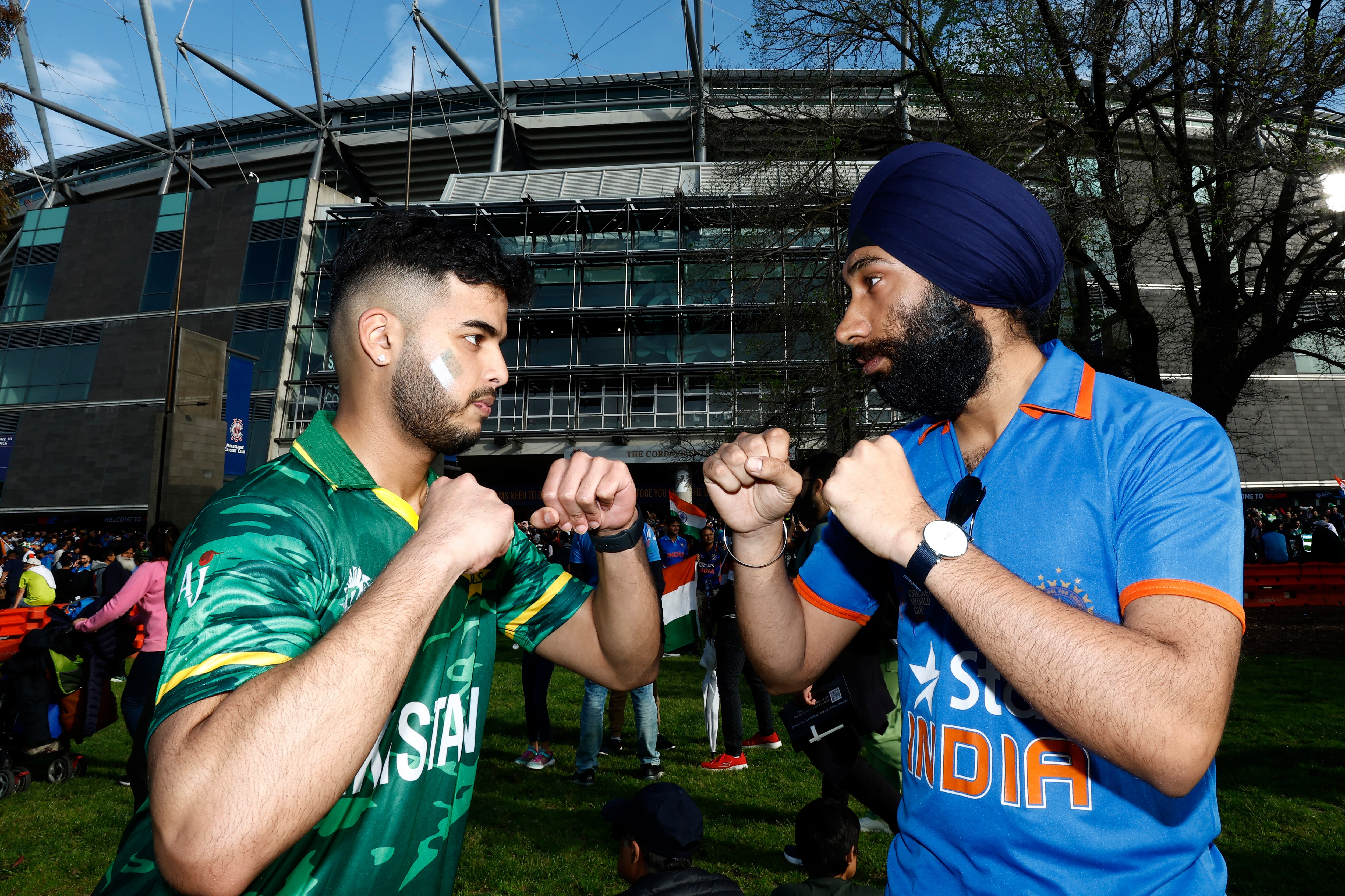 India and Pakistan Fans India and Pakistan Fans