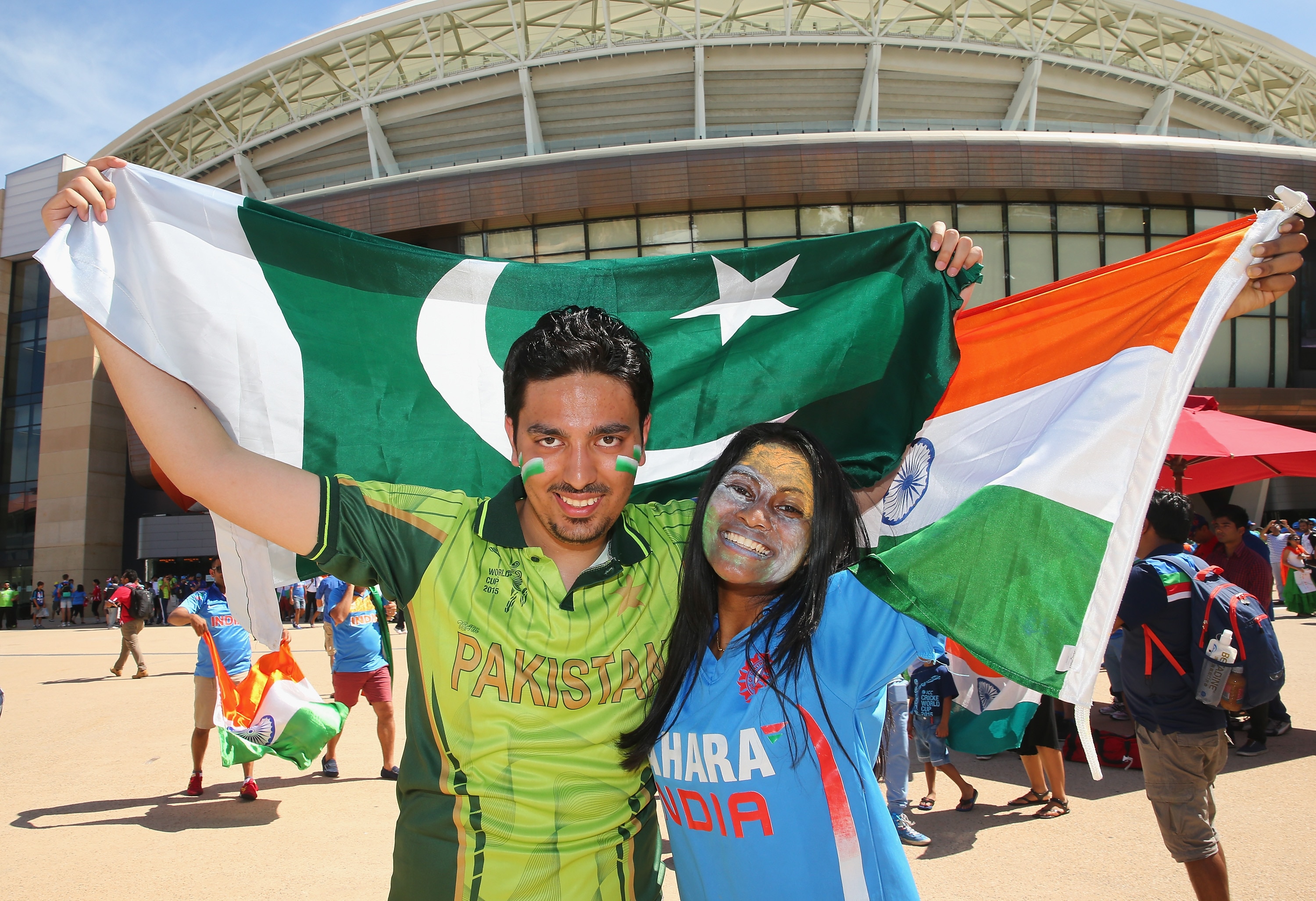 India and Pakistan Fans India and Pakistan Fans