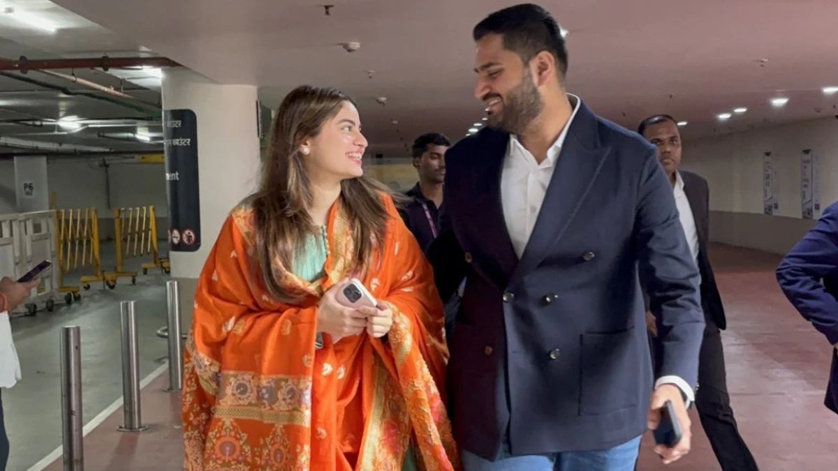 Jeet Adani and Diva Shah 