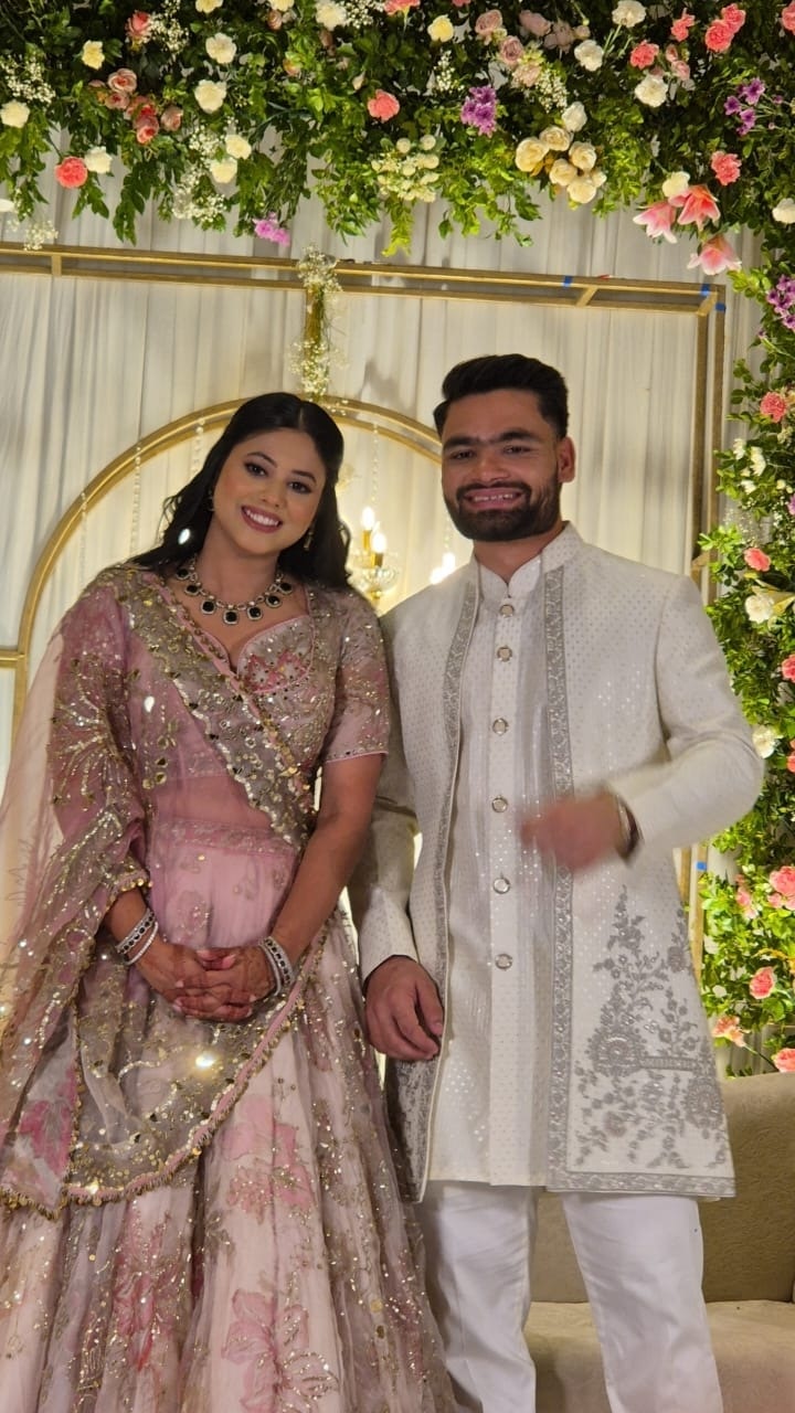 Rinku Singh Priya Saroj Engagement Rinku Singh Priya Saroj Engagement