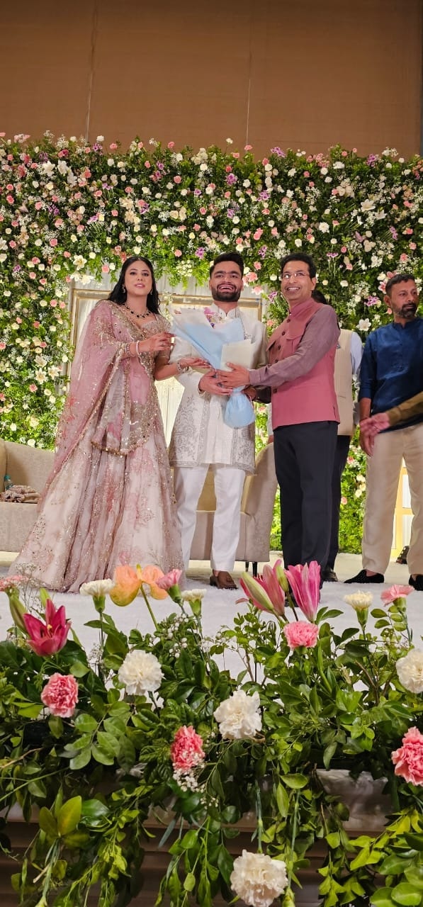 Rinku Singh Priya Saroj Engagement Rinku Singh Priya Saroj Engagement