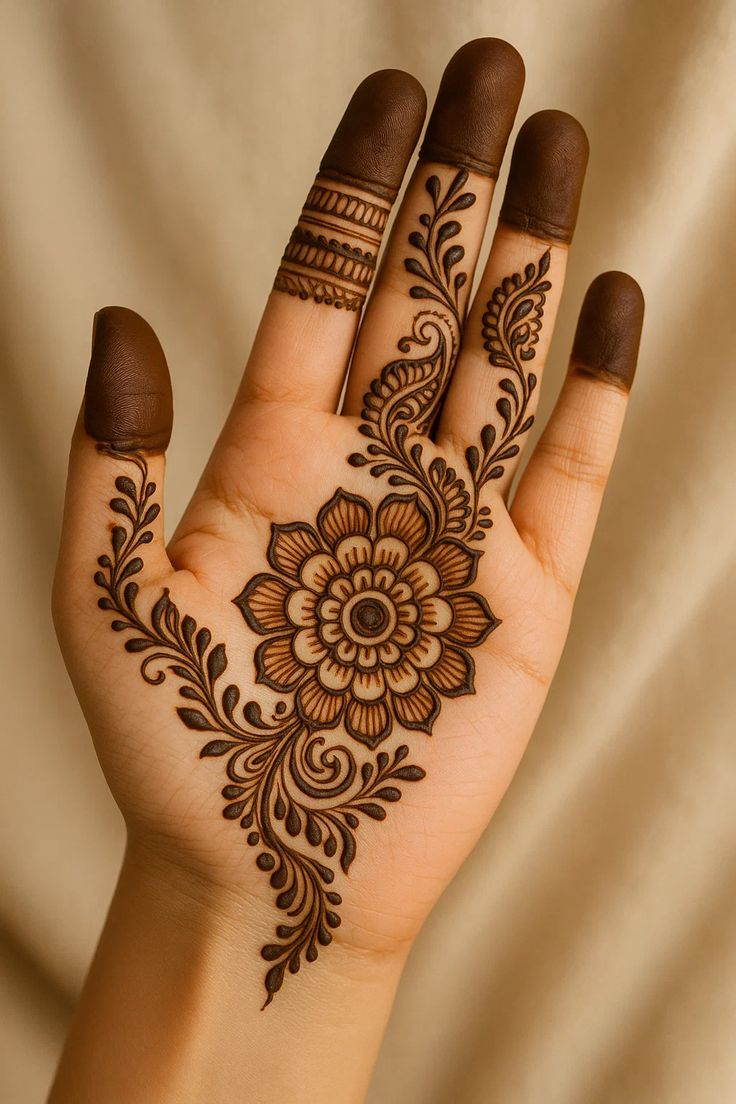 karwachauth mehndi designs