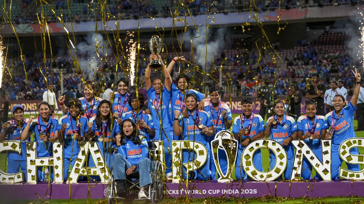 World cup winning team (Photo/PTI)