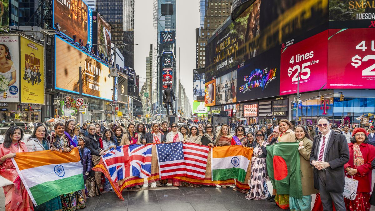 Saree Goes Global Event (Photo/PTI)