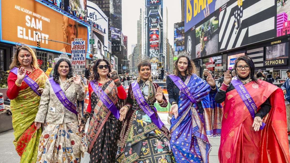 Saree Goes Global Event (Photo/PTI)
