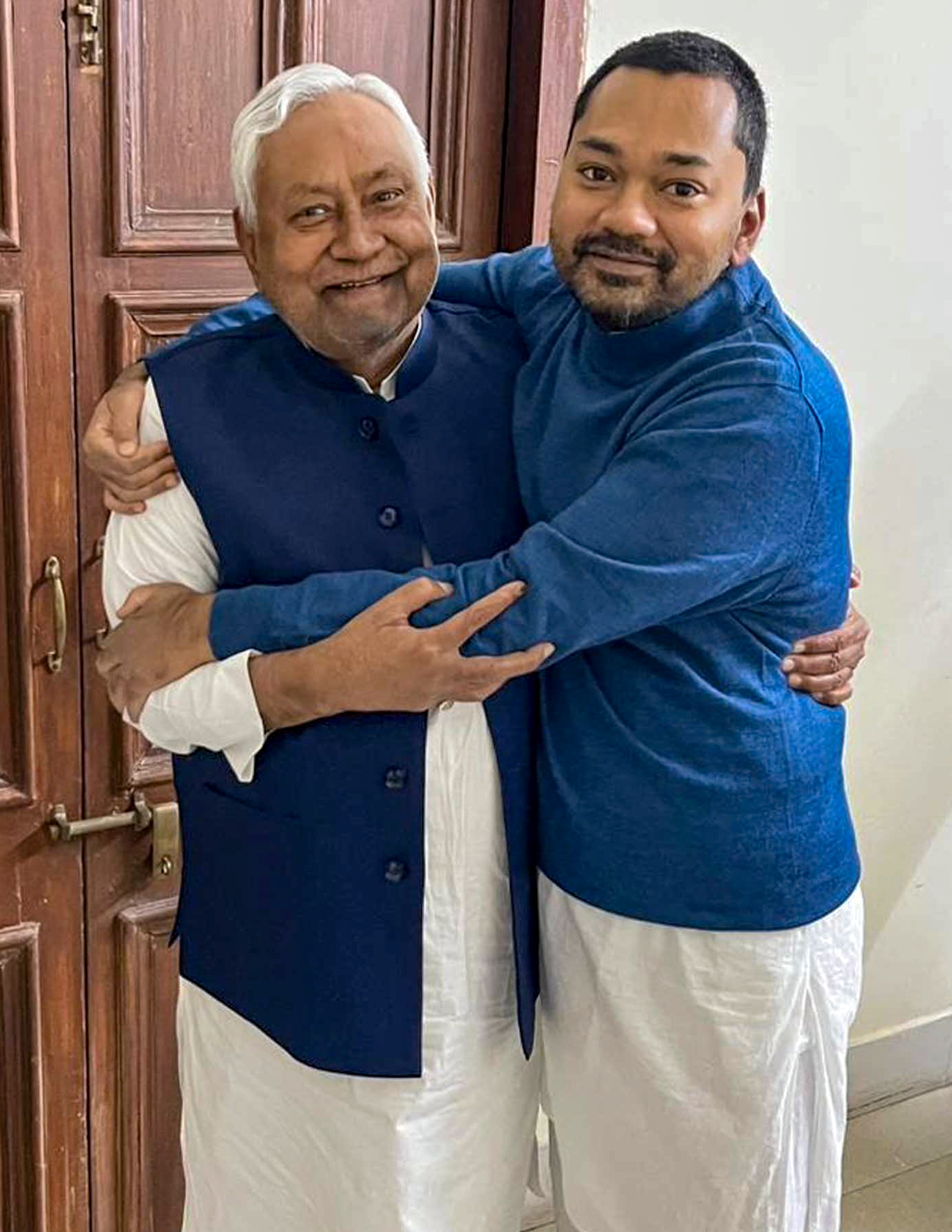 Nitish Kumar and Nishant Kumar 