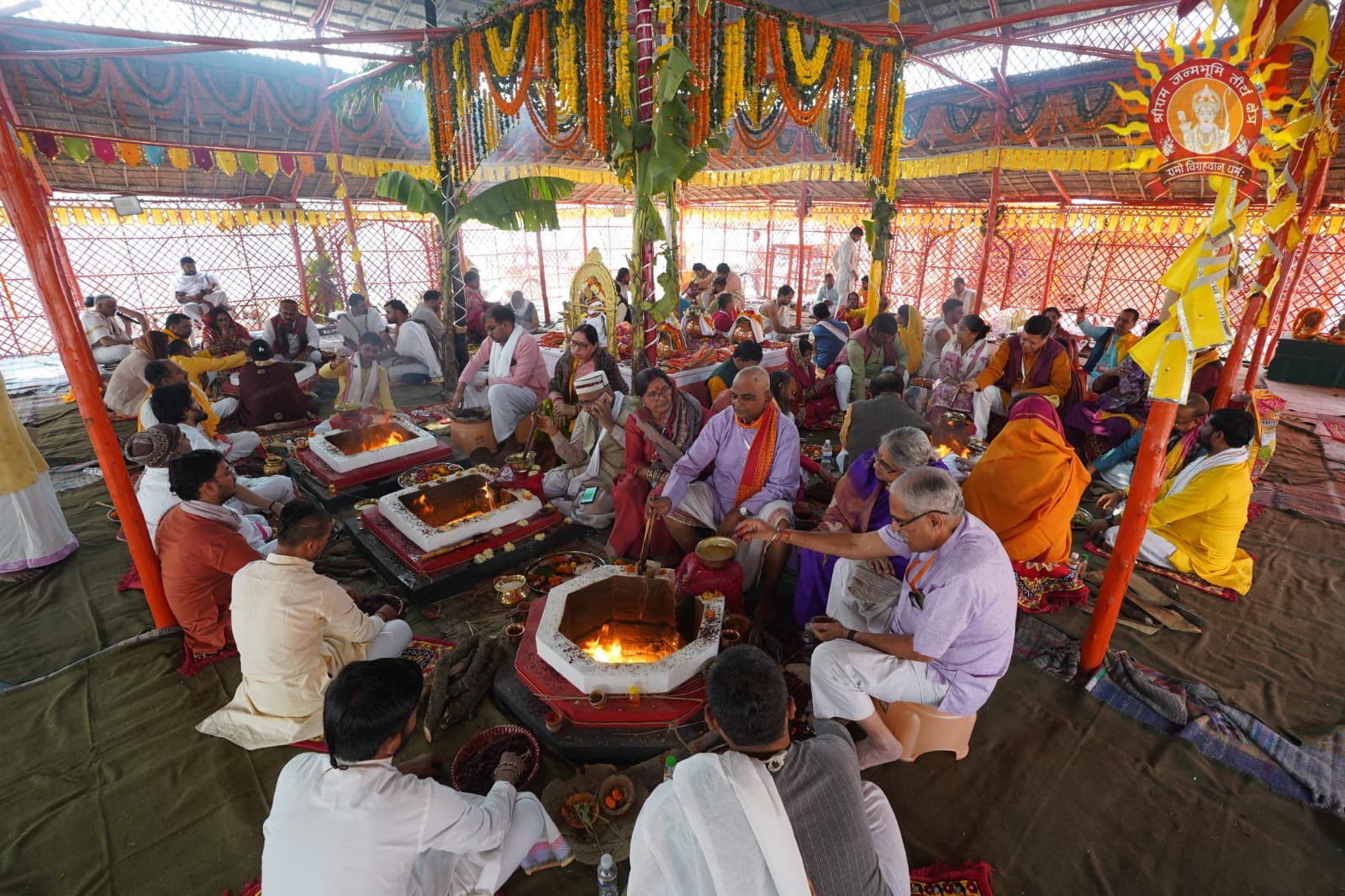 Ram Temple (Photo/@ShriRamTeerth)