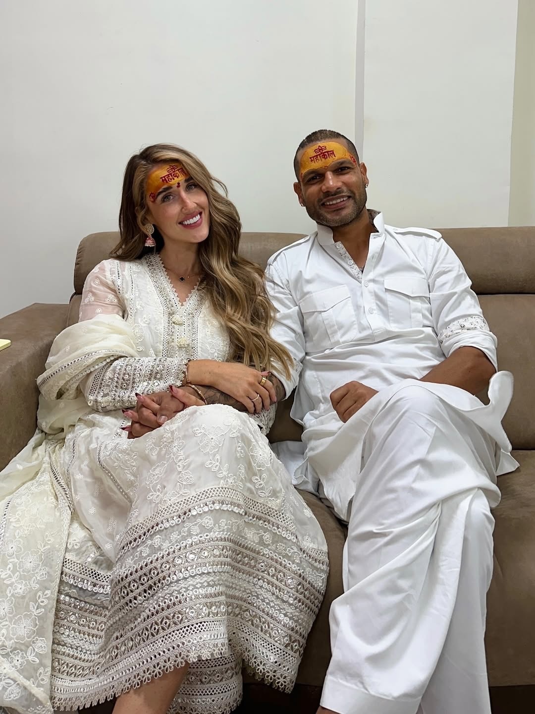 Shikhar dhawan engaged to sophie shine (Photo/Instagram)