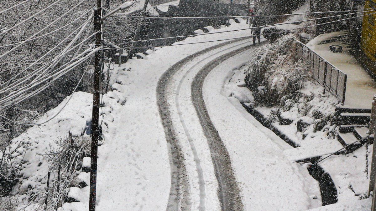 Snowfall (Photo/PTI)