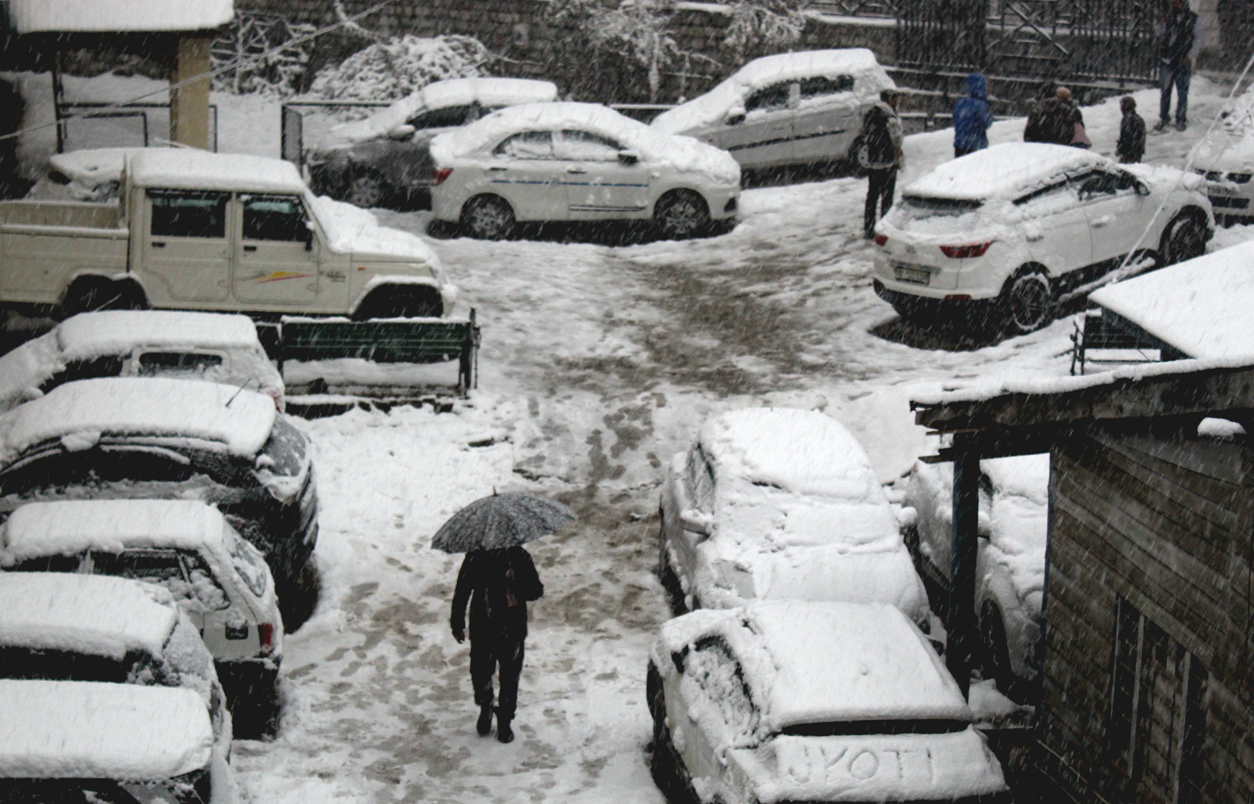 Snowfall (Photo/PTI)