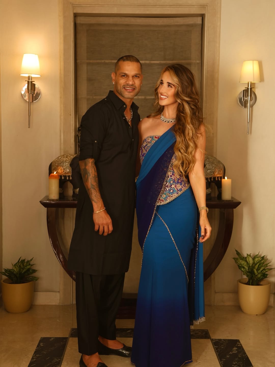 Shikhar dhawan engaged to sophie shine (Photo/Instagram)