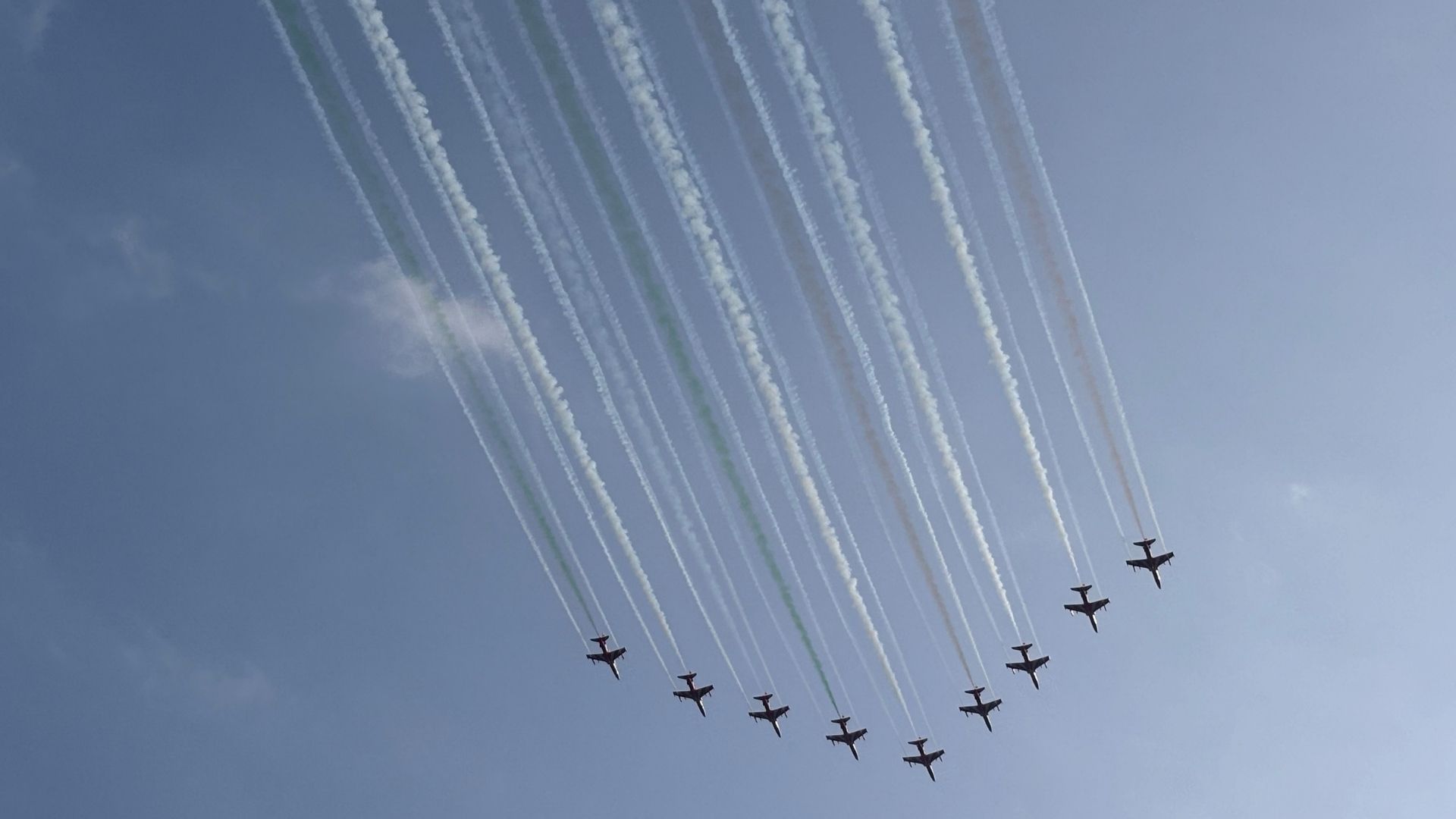 सूर्यकिरण टीम का 801वां ऐतिहासिक शो