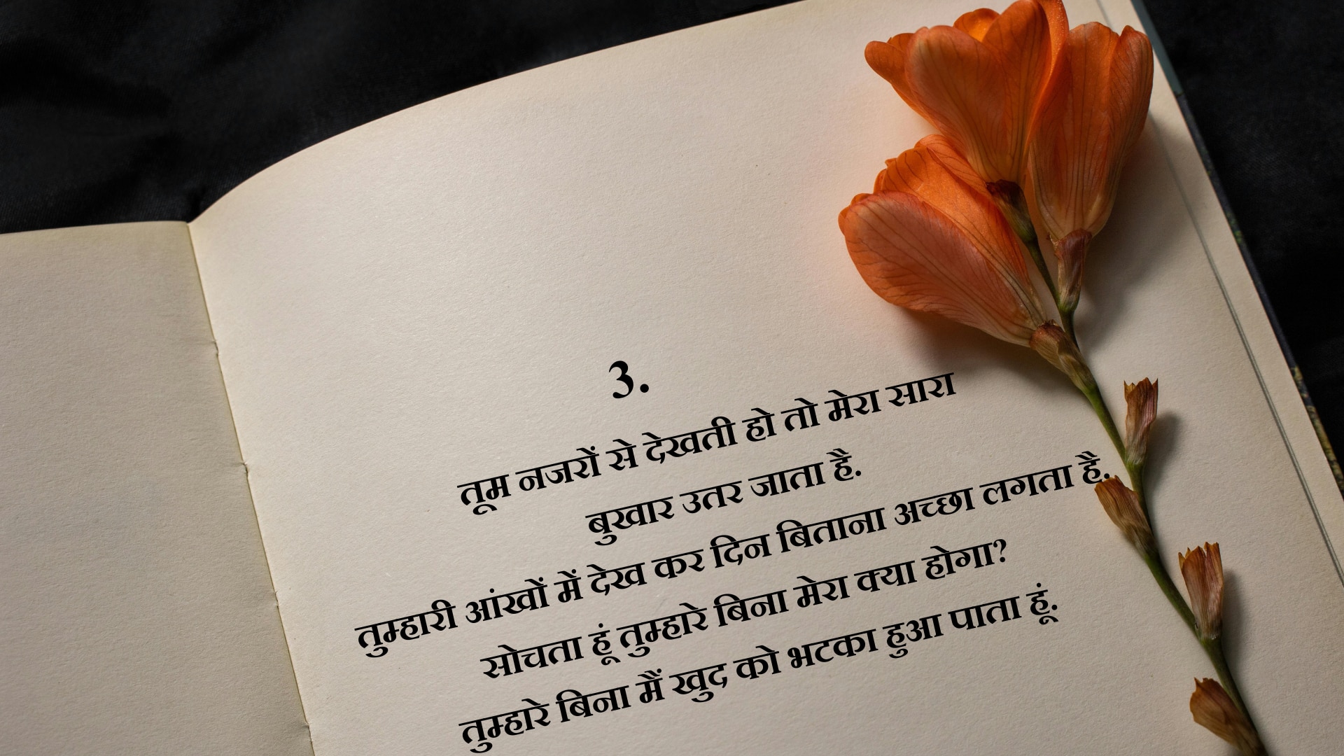 तीसरी शायरी