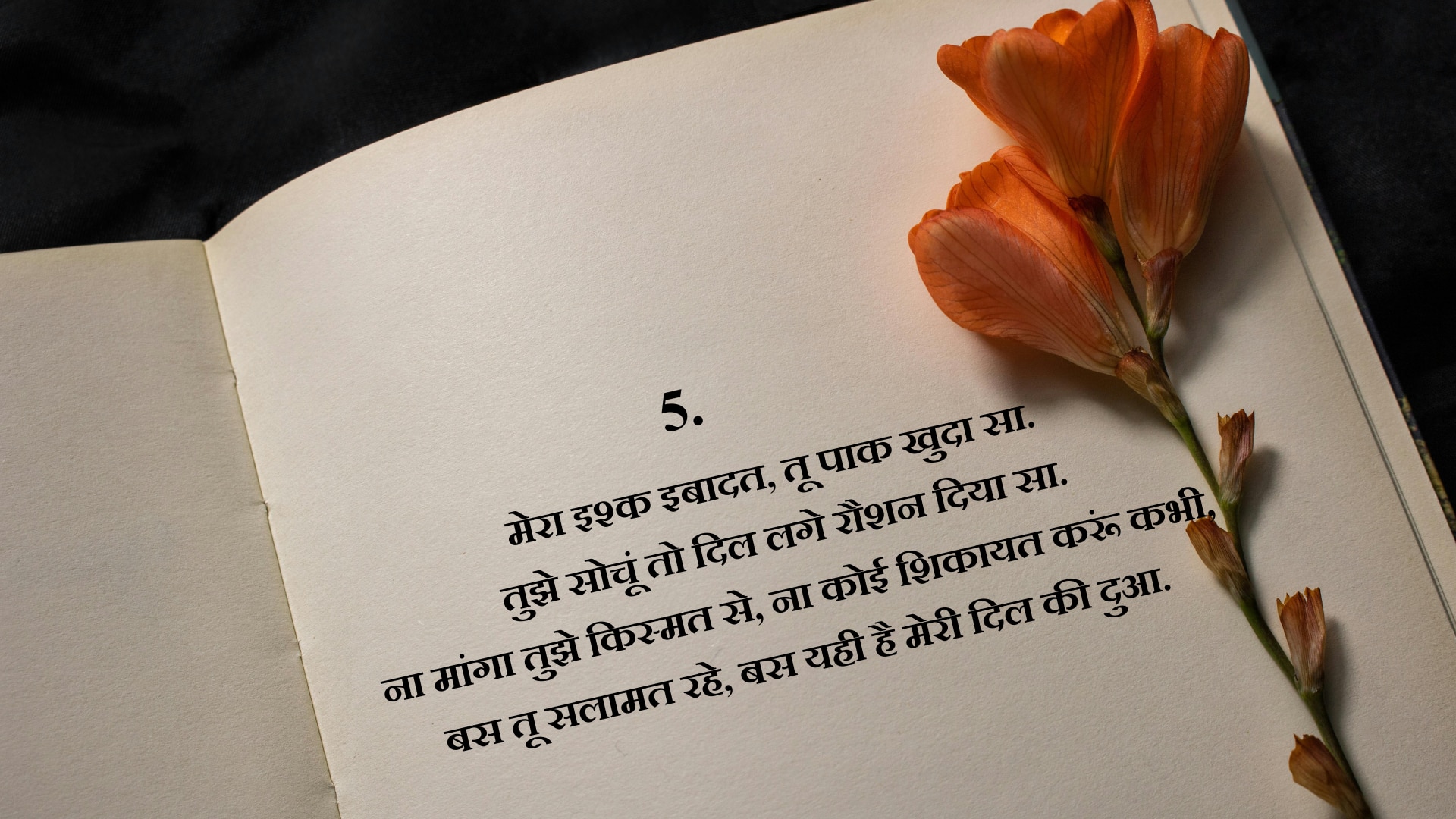 पांचवीं शायरी