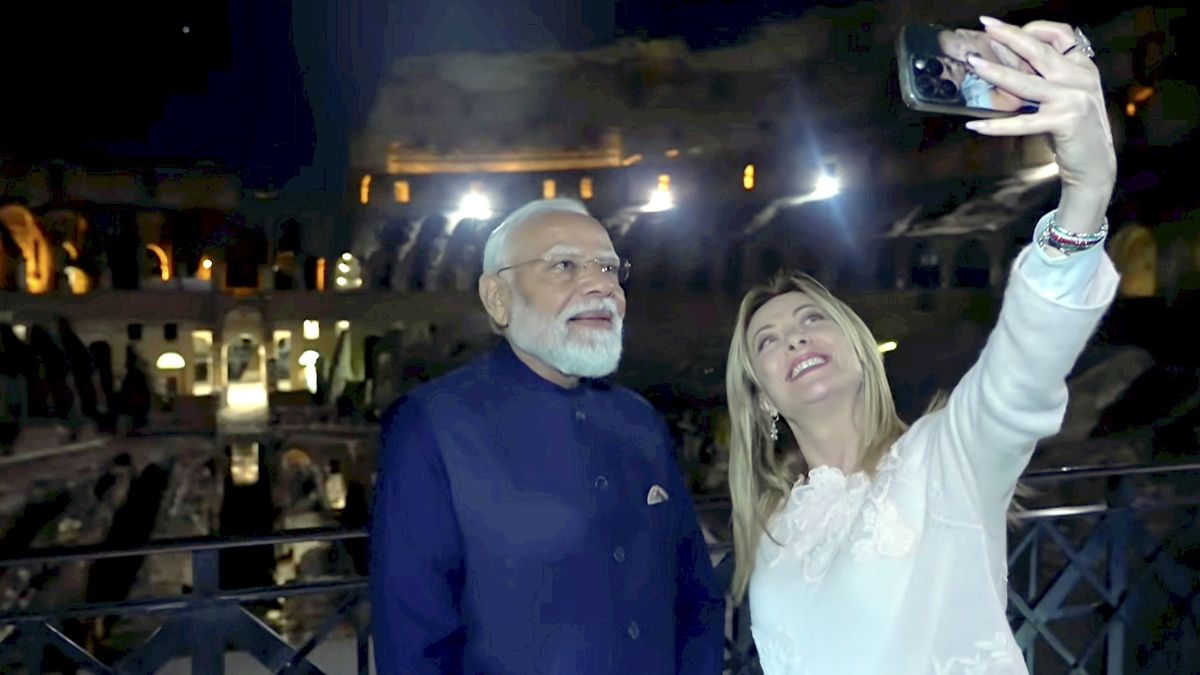 मेलोनी और पीएम मोदी