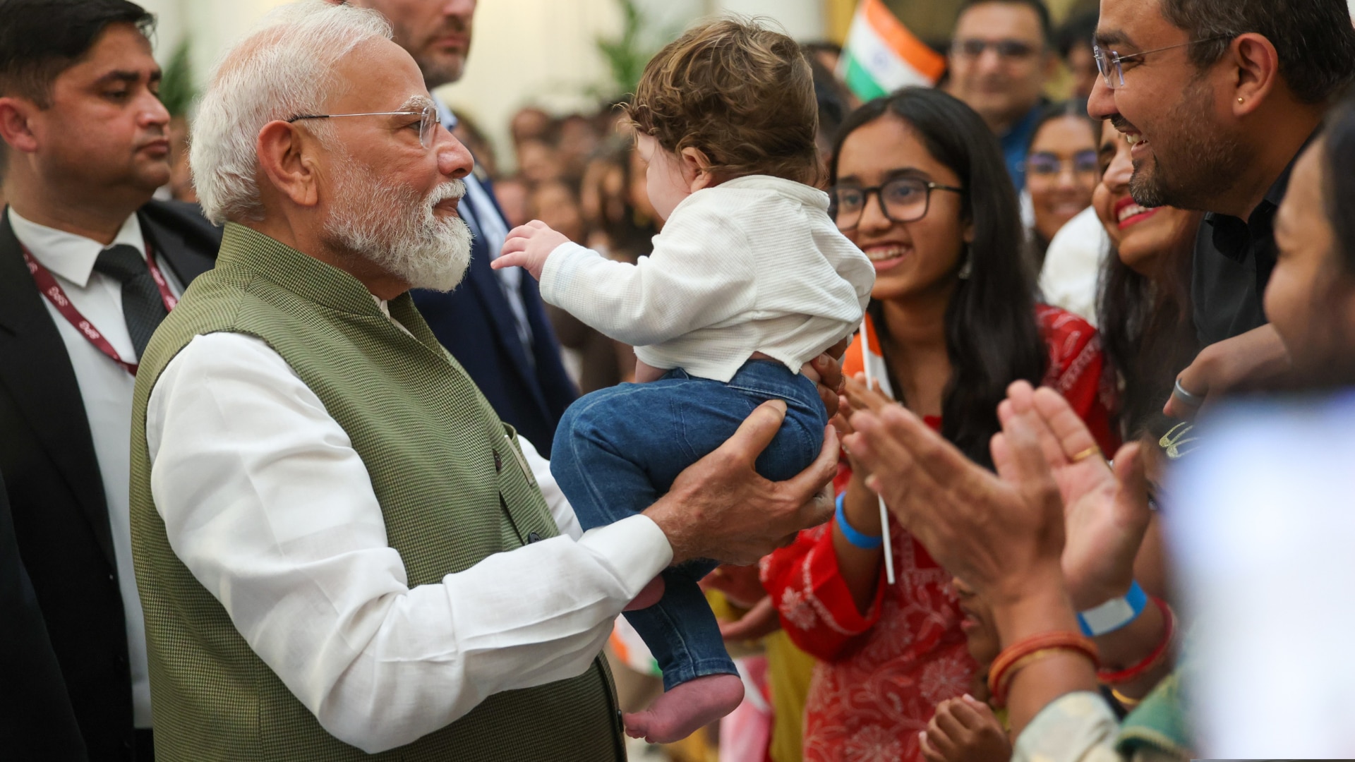 पीएम और बच्चा