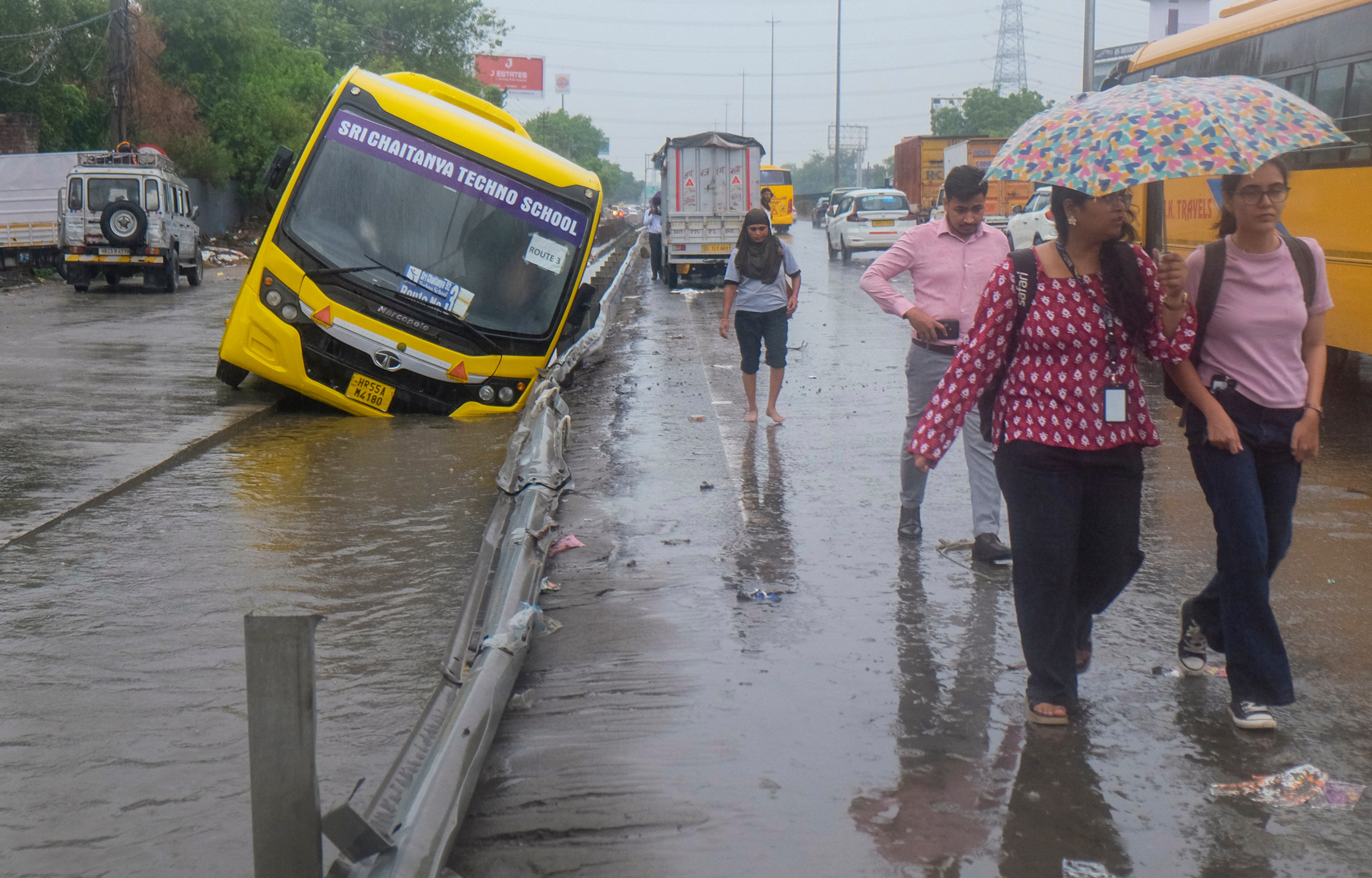 Gurugram waterlogging