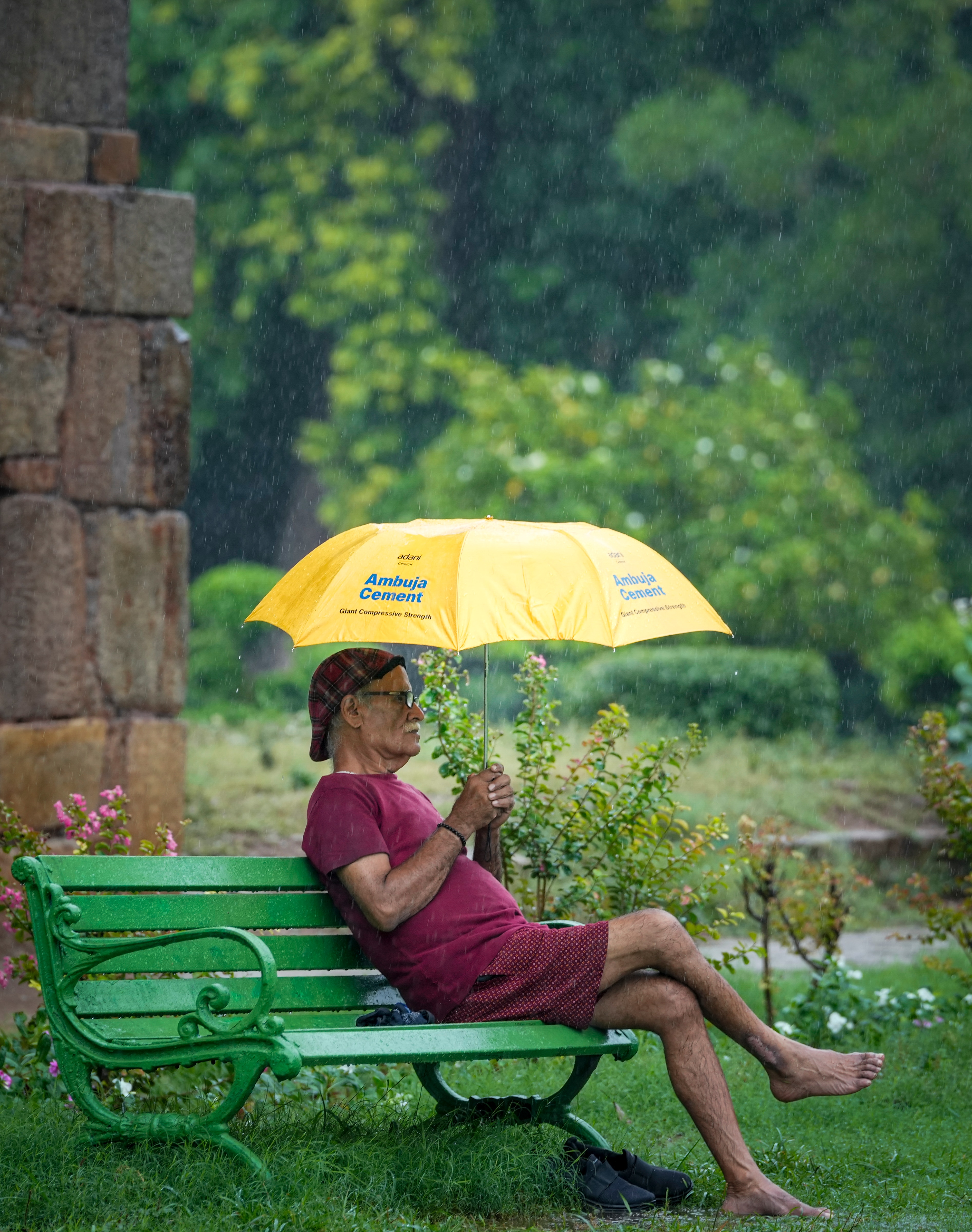 Delhi rain