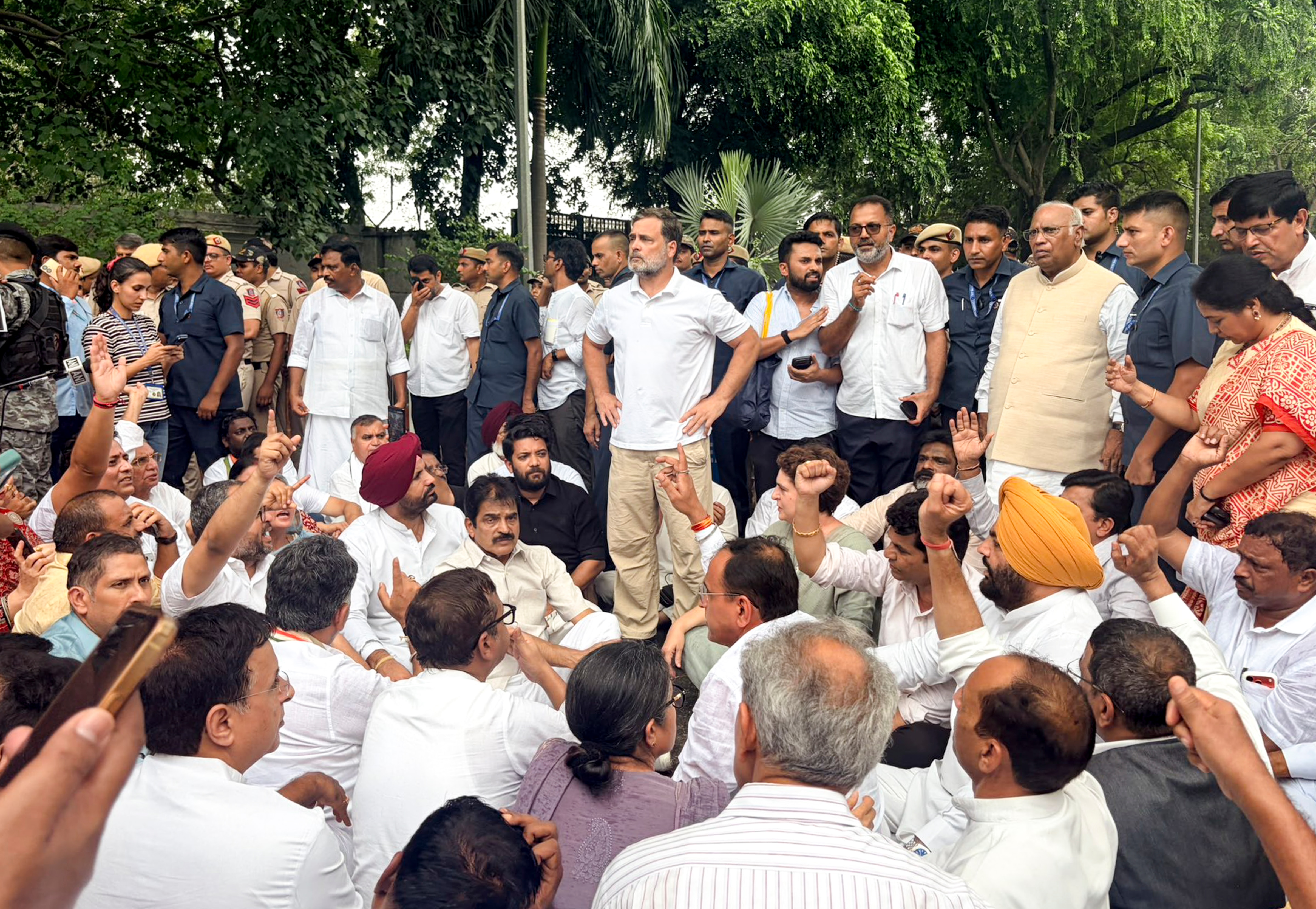Congress Protest (Photo/PTI)