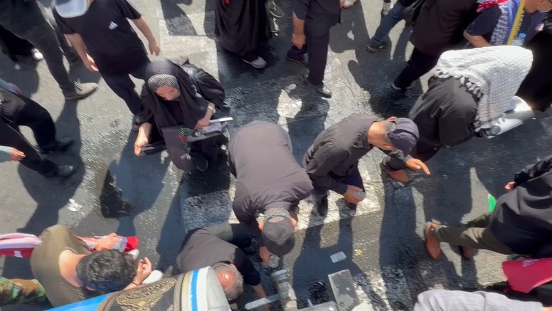 Ayatollah Ali Khamenei's funeral