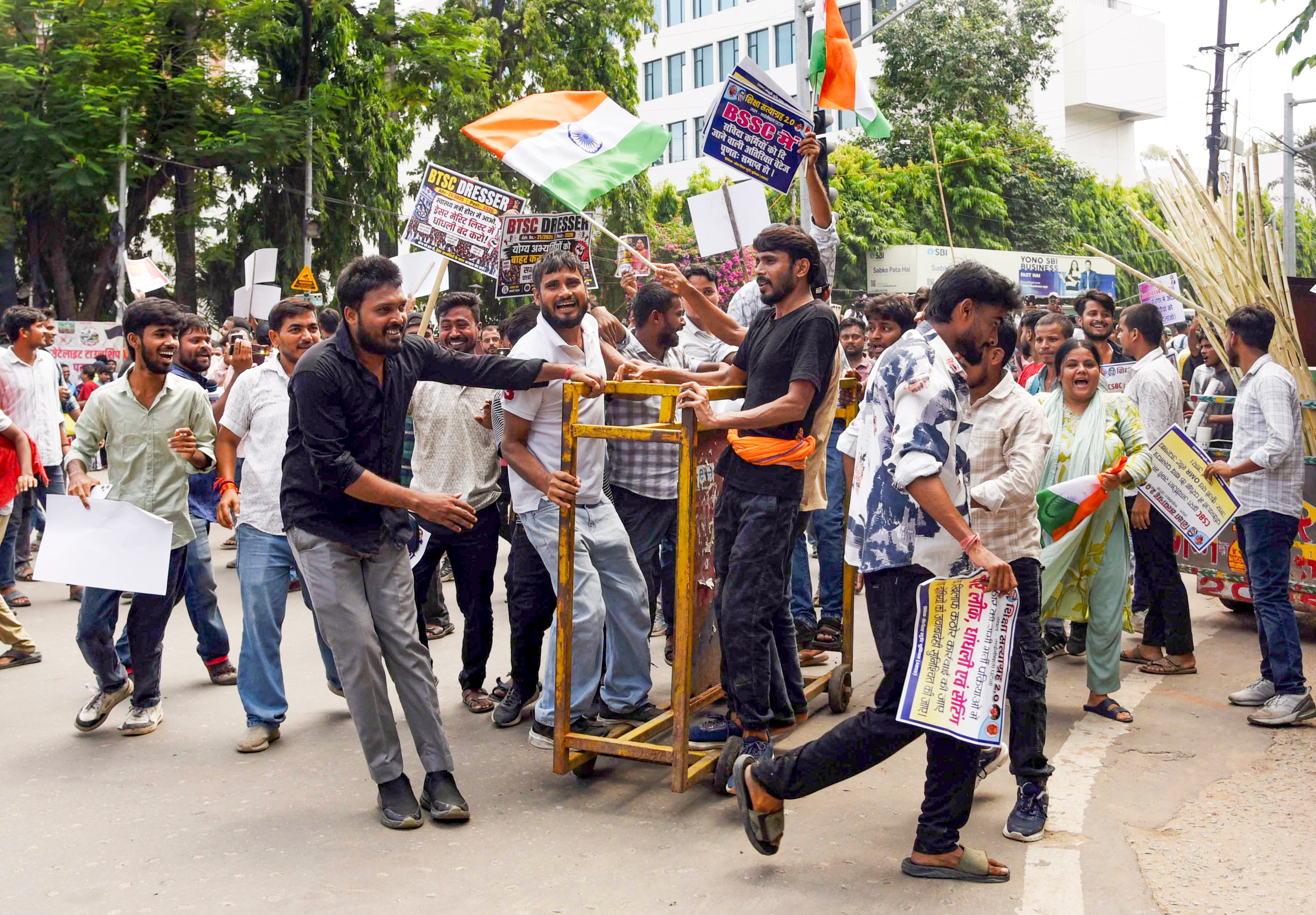 Patna Students Protest (Photo/PTI)