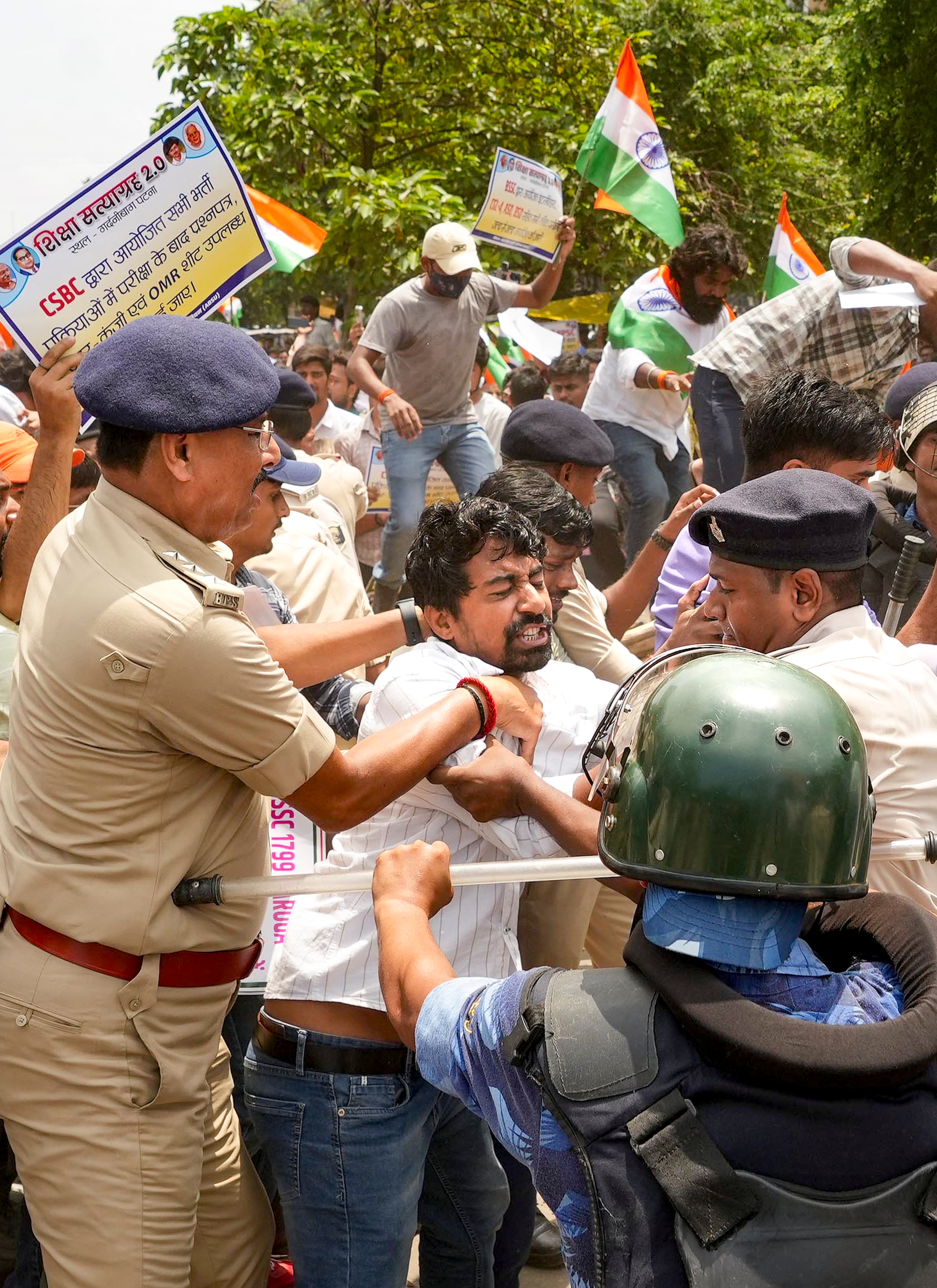 Patna Students Protest (Photo/PTI)