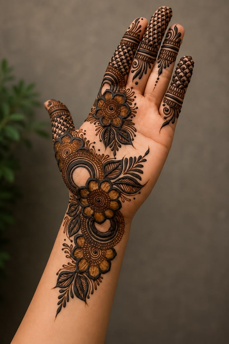 Karwa Chauth Mehndi Design