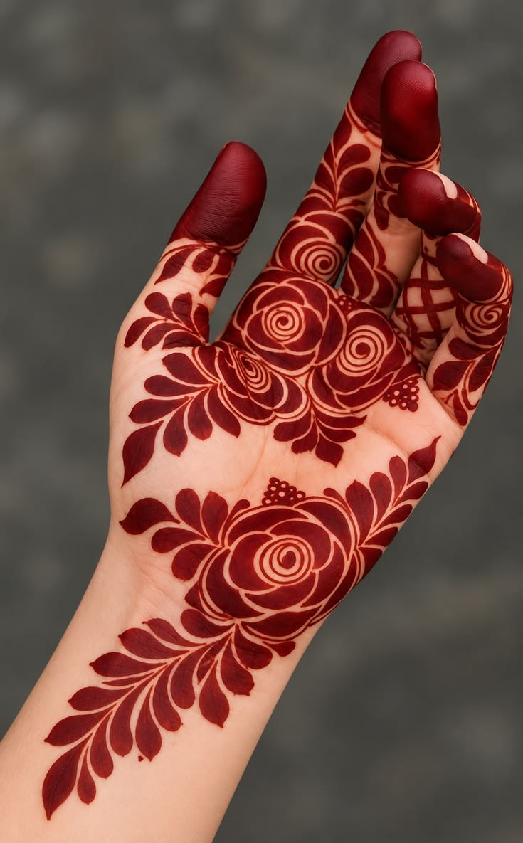 Karwa Chauth Mehndi Design