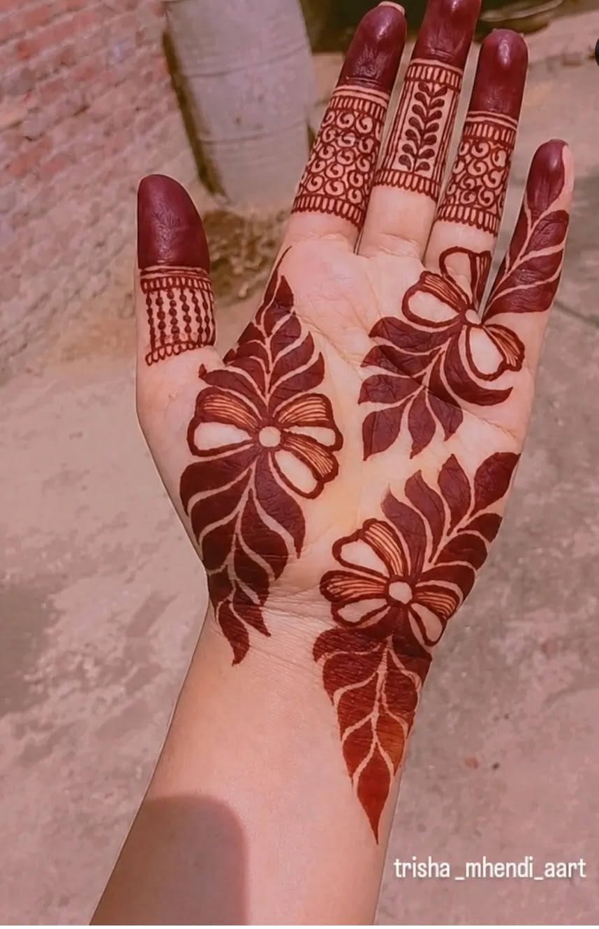 Karwa Chauth Mehndi Design