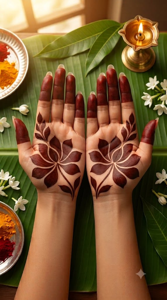 Karwa Chauth Mehndi Design