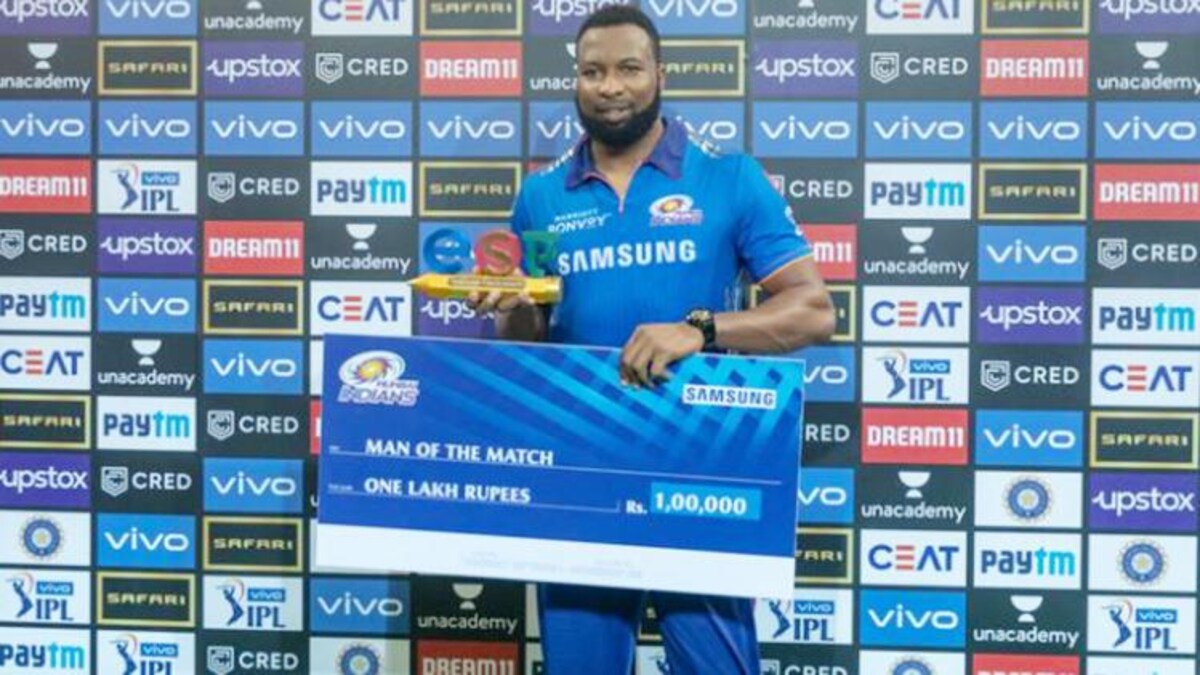 कीरोन पोलार्ड (Courtesy of BCCI/IPL) कीरोन पोलार्ड (Courtesy of BCCI/IPL)