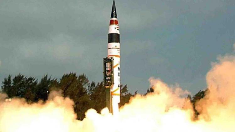 मिसाइल अग्नि-5 का सफल परीक्षण