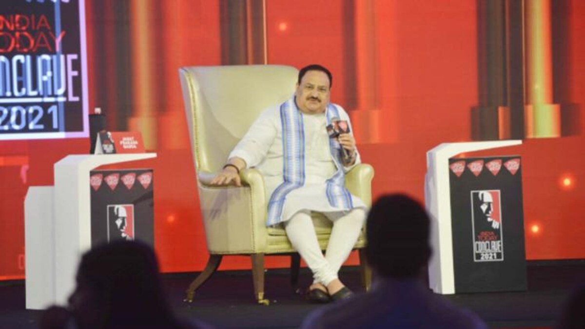 बीजेपी के राष्ट्रीय अध्यक्ष जेपी नड्डा (Image credit: India Today/Chandradeep Kumar) बीजेपी के राष्ट्रीय अध्यक्ष जेपी नड्डा (Image credit: India Today/Chandradeep Kumar)