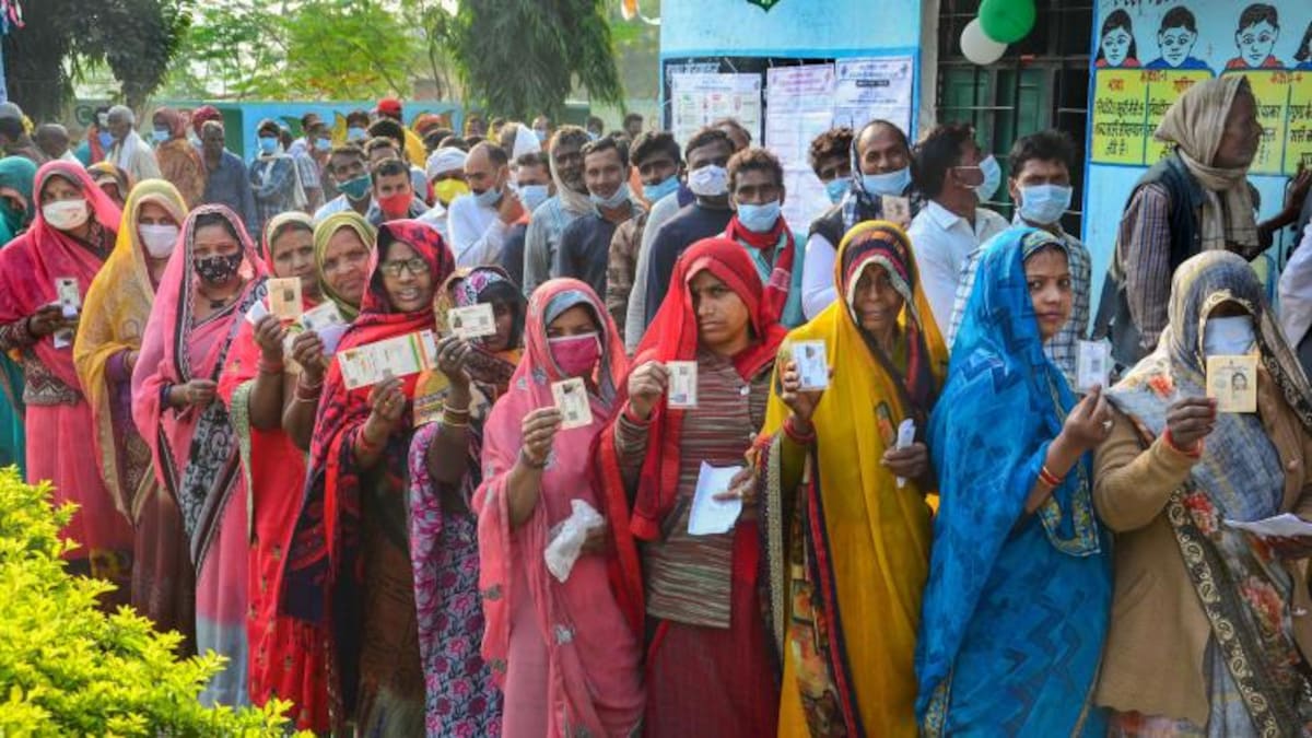 उप्र 54% मतदान