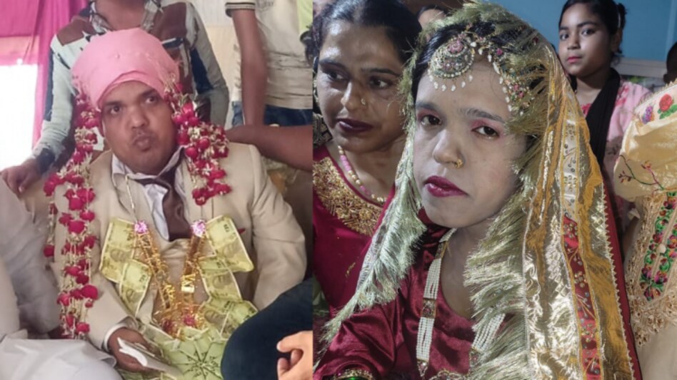 The groom and the bride The groom and the bride